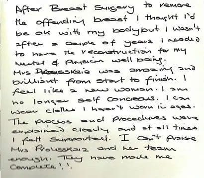 Patient Feedback | North Bristol Private Hospital
